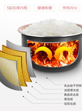 电饭煲内胆HD3155/HD3075/HD3065/HD3162/HD3066不粘锅内锅胆4L用