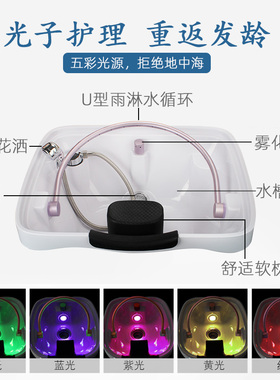 按摩美容院头疗仪熏蒸仪头部理疗