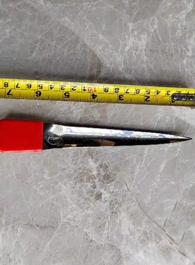 手工篮子编织工具 编藤挑刀 穿藤撬刀 带护套龙纹撬刀 手提篮工具
