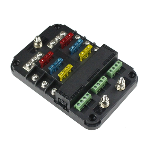 RV-яхта с яхт с красным и синим индикатором световой многопозиционный автомобиль электрический предохранитель коробка ACC