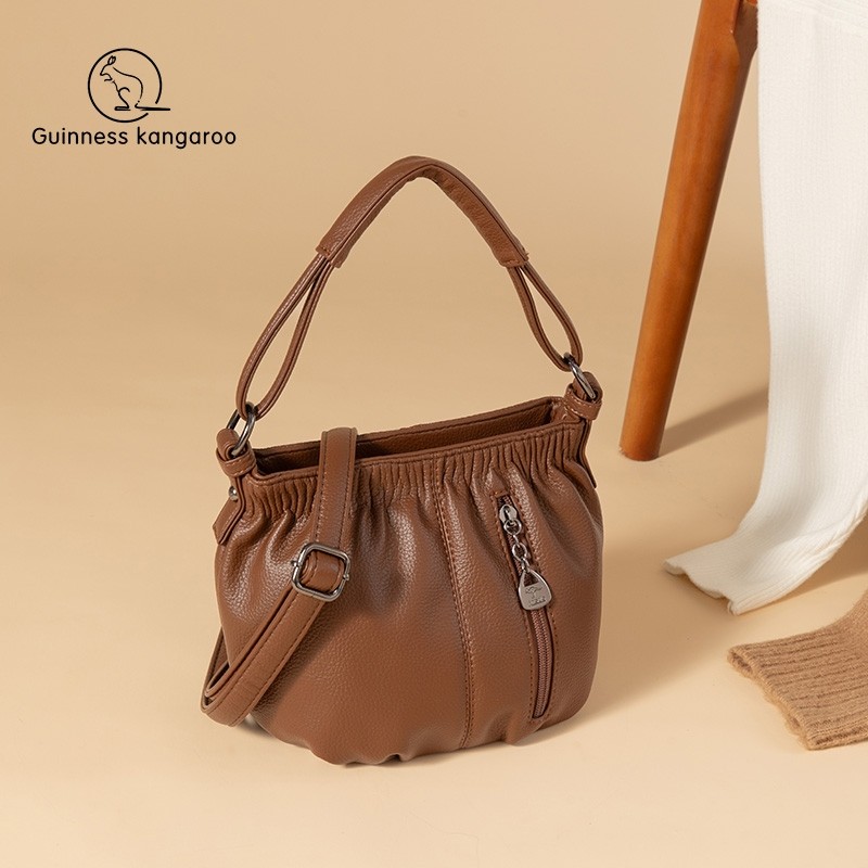 吉尼斯袋鼠小包女士包百搭通勤单肩斜跨包妈妈包婆婆包包包上班,淘宝优惠券,粉丝福利购,淘宝优惠卷