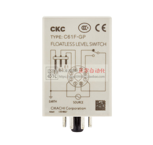 正品CKC松菱液位继电器控制器C61F-GP-AFR-1 AC220V DC24V AC380V - 图1