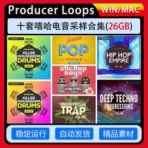 ten sets of hip-hop electric sound sampling co-sets Producer Loops Sample Packs Collection