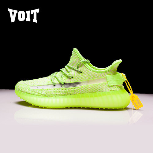 断码清仓沃特正品椰子鞋350网面夏季透气潮鞋莆田鞋软底新款鞋子 - 图0