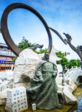 历史文化名人物古城景观仿铜雕塑玻璃钢主题公园广场户外小品摆件