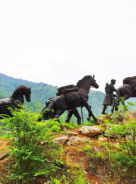 贸易人物玻璃钢仿铜雕塑园林景观广场大型不锈钢铸铜人物雕像摆件