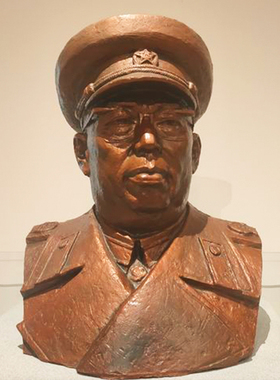 十大元帅人物玻璃钢仿铜校园