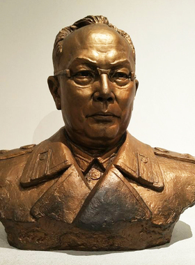 校园文化户外摆件头像玻璃钢仿铜