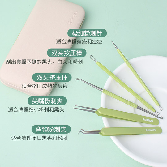 Satz Zellklammern, Spezialwerkzeuge für Schönheitssalons, Aknenadeln