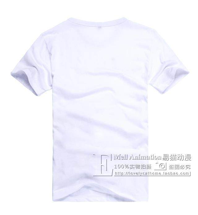 易猫-海贼王 One Piece 蒙奇D路飞 cosplay服装 白色T恤 欧码加大,淘宝优惠券,粉丝福利购,淘宝优惠卷