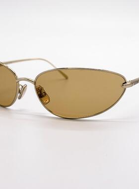 LOEWE罗意威太阳眼镜墨镜LW40164U 32E金色中性眼镜