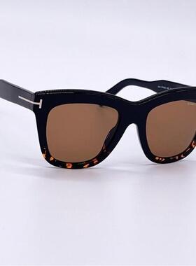 TOMFORD汤姆福特JULIE TF685 05E女太阳眼镜墨镜FT0685黑色棕眼镜