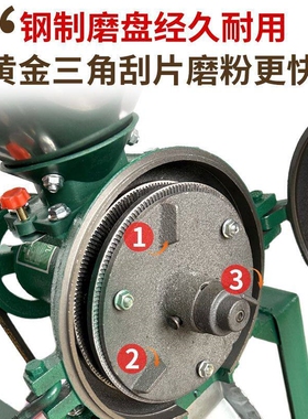 钢磨浆机打碎机玉米磨粉机米浆粉