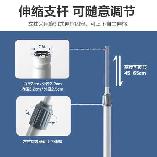 适用于美的格力电风扇底座底盘通用型fs40原装原厂落地扇底盘配件 - 图1