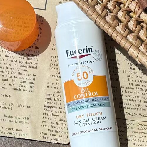 Eucerin优色林小橙伞哑光控油防晒霜50ml无香SPF50+ 宿星 - 图0