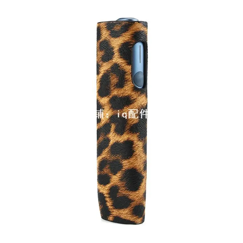 适用iqo7代ilum i one保护套豹纹pu皮革防摔六代4.0一体机装饰壳 - 图3