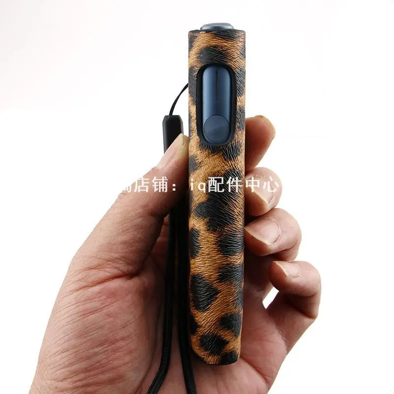 适用iqo7代ilum i one保护套豹纹pu皮革防摔六代4.0一体机装饰壳 - 图1