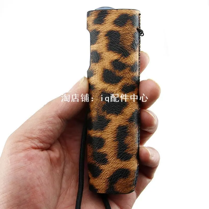 适用iqo7代ilum i one保护套豹纹pu皮革防摔六代4.0一体机装饰壳 - 图2