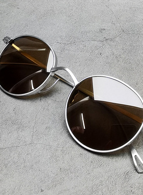本万年龟纯椭圆形男士偏光太阳镜
