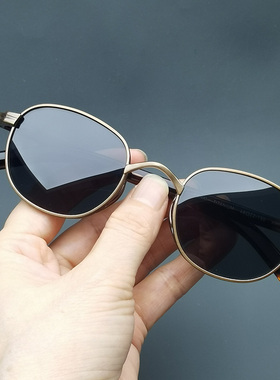 本万年龟纯钛偏光墨镜男太阳镜女