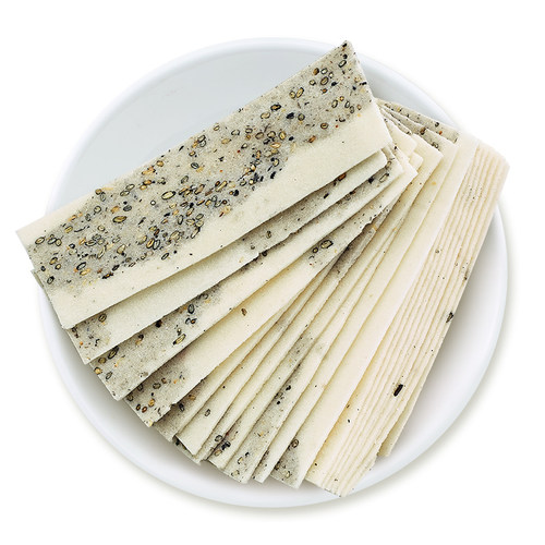 来伊份芝麻云片糕500g核桃糕点点心早餐休闲食品零食小吃小包散装 - 图3