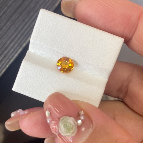 天然黄色蓝宝石1.13克拉 - 图2