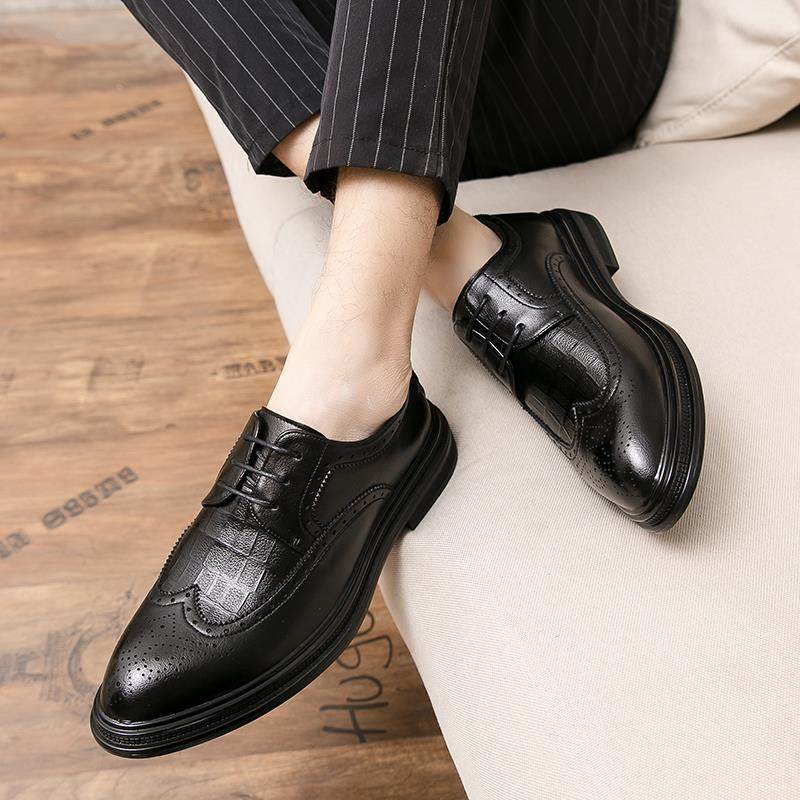 1032e秋冬男鞋英伦韩版伴郎结婚礼西装商务正装休闲棕色皮鞋男黑,淘宝优惠券,粉丝福利购,淘宝优惠卷