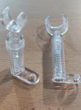 霓虹灯脚卡座管卡玻璃霓虹灯卡玻璃霓虹灯支架悬空透明支架卡子