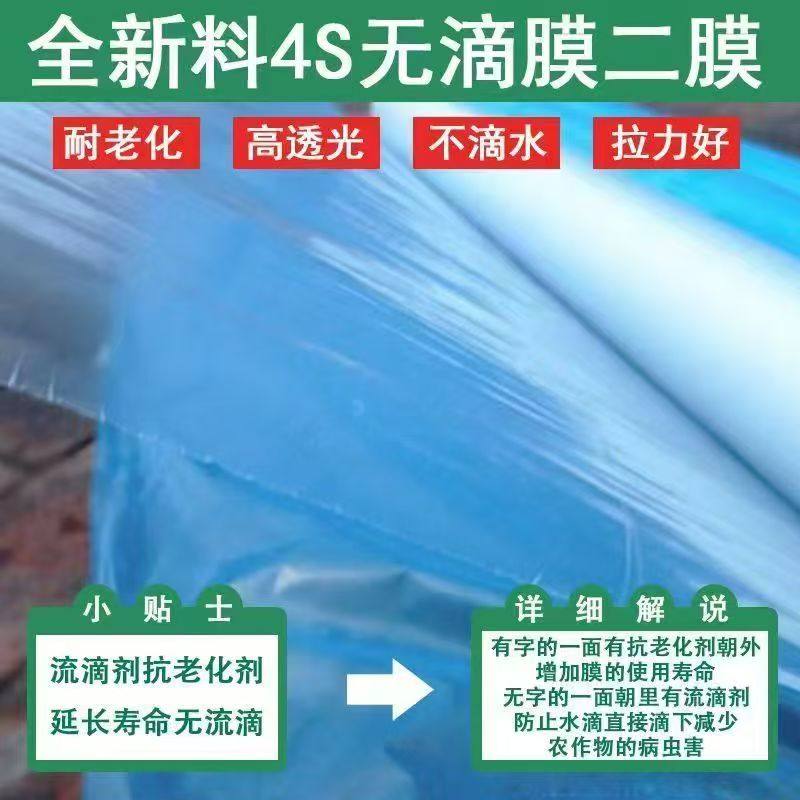 4丝大棚内膜专用小拱棚长寿无滴膜透明保温膜葡萄避雨棚草莓二膜,淘宝优惠券,粉丝福利购,淘宝优惠卷