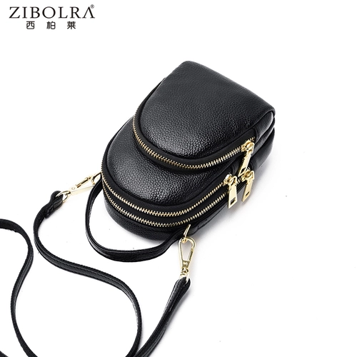 Кожаная маленькая небольшая сумка, сумка для телефона, сумка через плечо для выхода на улицу, из натуральной кожи