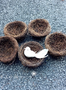 diy室内假和平鸽商场羽毛小鸟