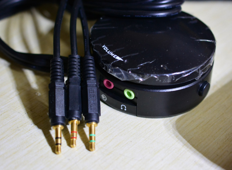博田Z2升级版 带切换 带话筒接口音箱音量控制器线控器音量调节器 - 图2