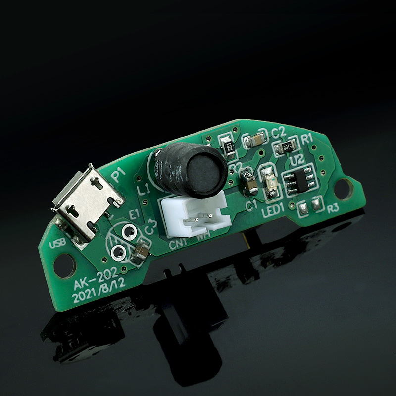 DIY加湿器雾化PCB电路线路驱动板芯片控制定时大雾USB电源5V小型