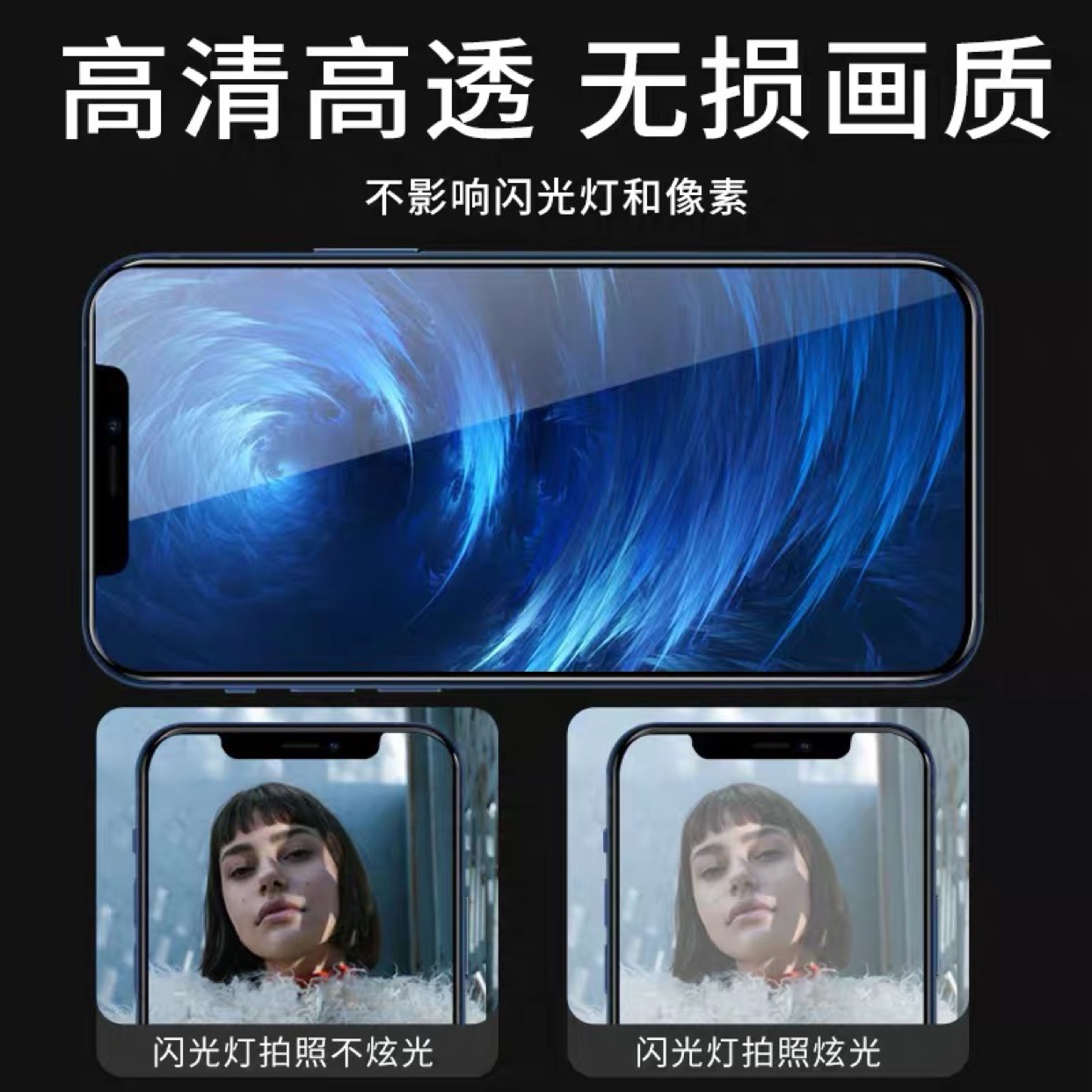 iPhone12镜头膜适用苹果11promax彩色后置摄像头mini全覆盖保护圈 - 图3