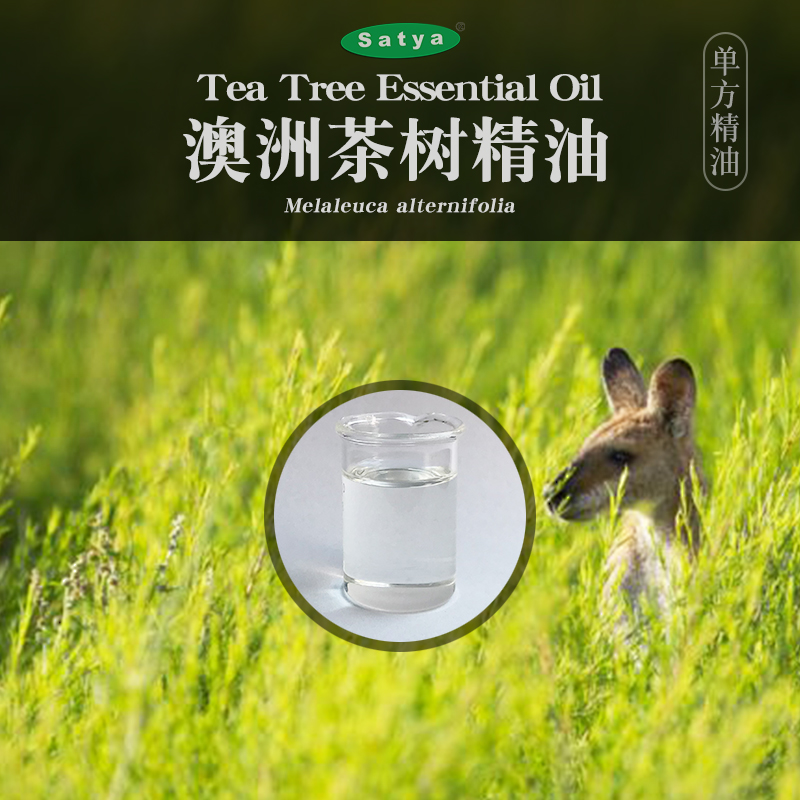 satya澳洲茶樹單方精油10ml 高滲清潔平衡水油消印飽溼植物精油