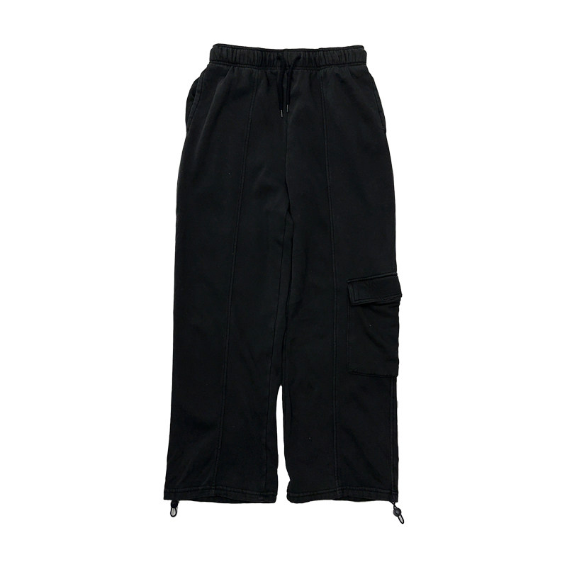 水洗做旧某m女款工装阔腿休闲卫裤休闲运动薄绒裤子,淘宝优惠券,粉丝福利购,淘宝优惠卷