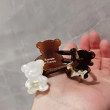 Импортный мятный аксессуар для волос, резинка для волос, в корейском стиле, японские и корейские, с медвежатами