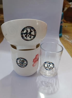 水晶标贴转印贴装饰贴纸马克杯百家姓定制咖啡杯子防刮耐磨不怕水