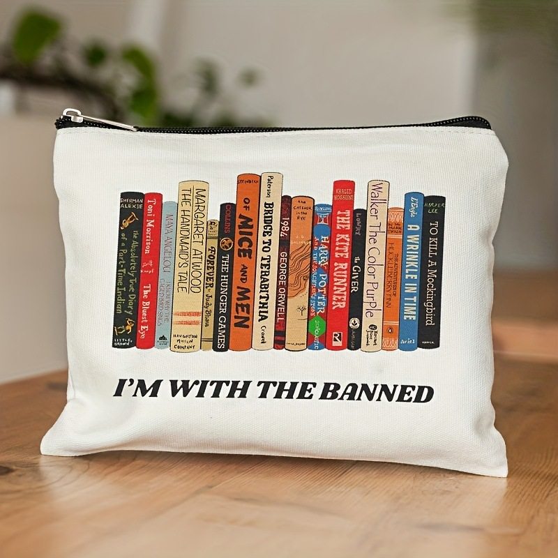 跨境爆款欧美风BOOK书籍印花女士零钱包化妆包个性学生手拿包,淘宝优惠券,粉丝福利购,淘宝优惠卷