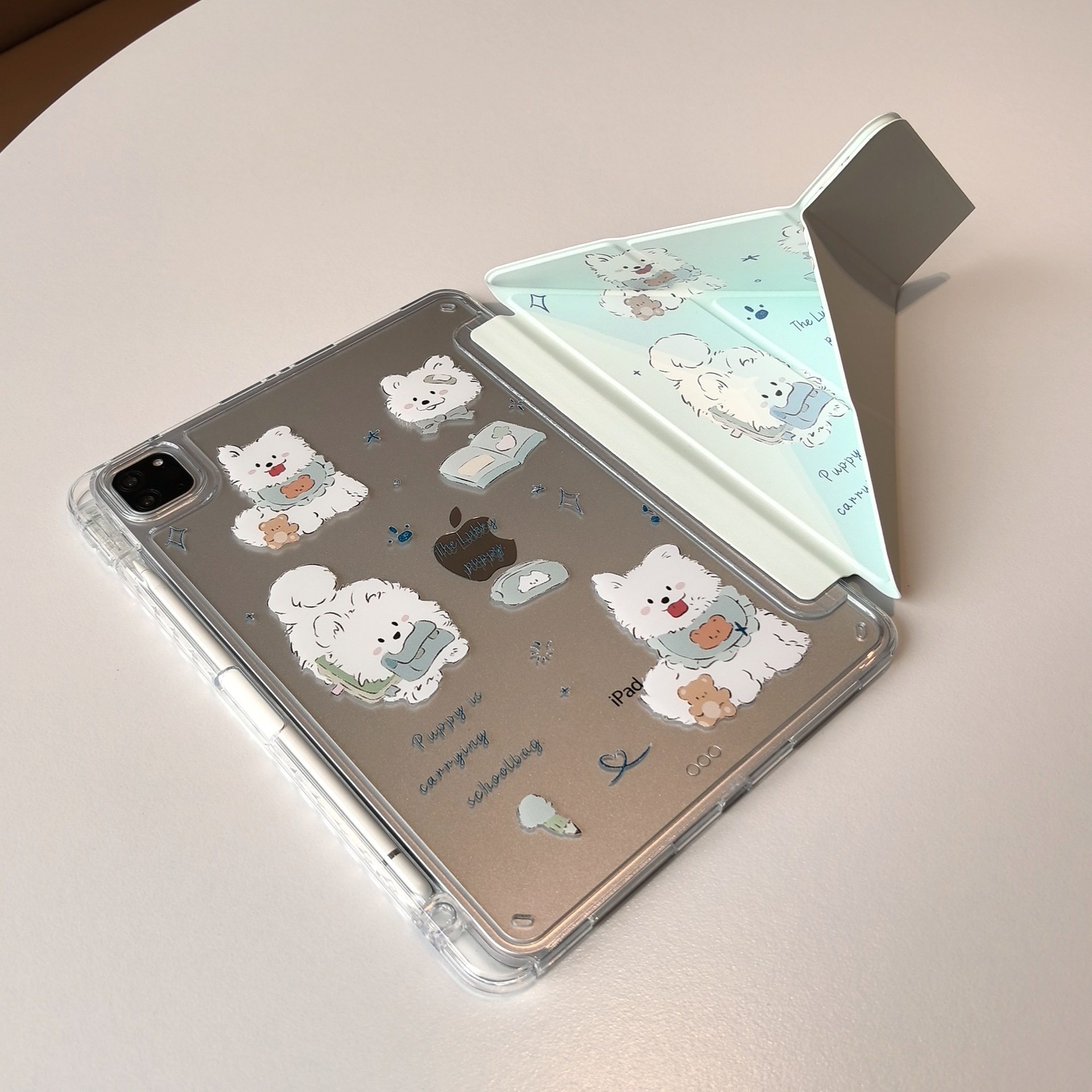 适用2025新款苹果ipad11代保护壳Y型+三折iPad Air7/6带笔槽11英寸10.2卡通ipad Pro2024平板8套第10代10.9寸,淘宝优惠券,粉丝福利购,淘宝优惠卷