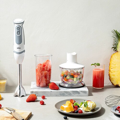 Braun/博朗5025P/5035料理棒研磨绞肉榨汁碎冰手持婴儿宝宝辅食机 - 图0
