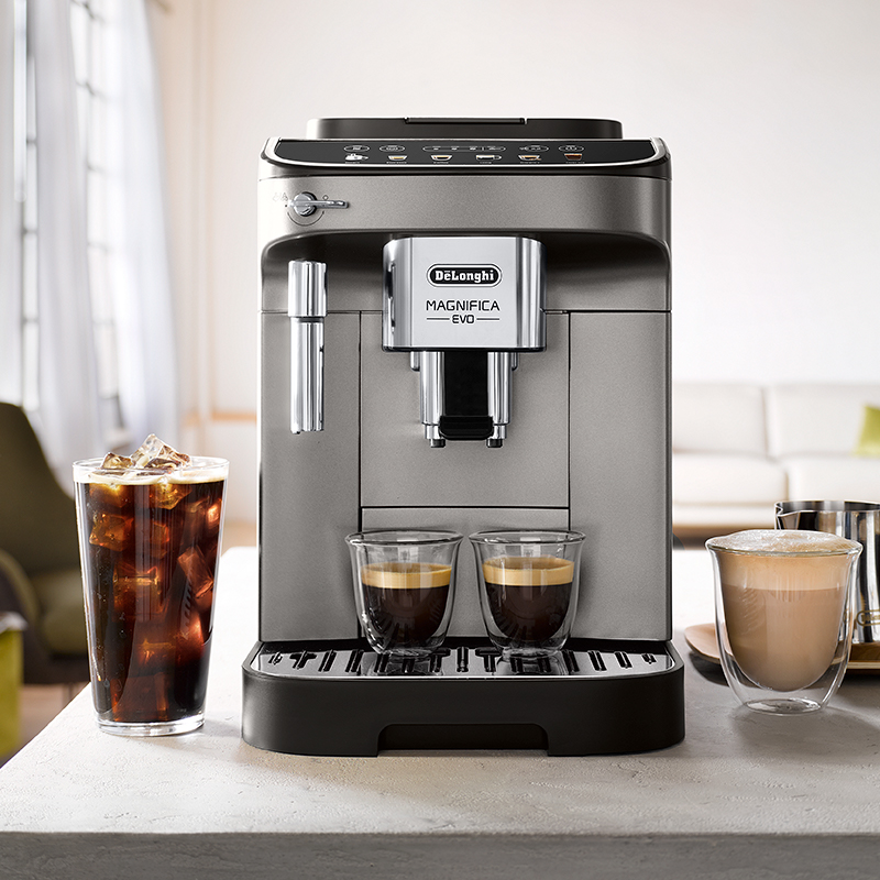 delonghi/德龙全自动咖啡机进口意式现磨小型家用办公E max/E pro-图0