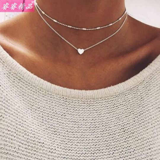 female Jewelry trendy girl accessories clavicle necklace项链