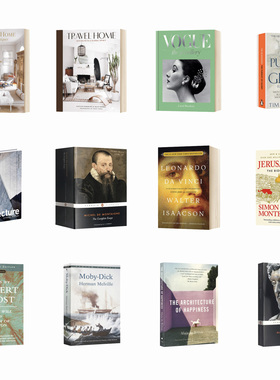 空间装饰拍照道具进口原版外文书