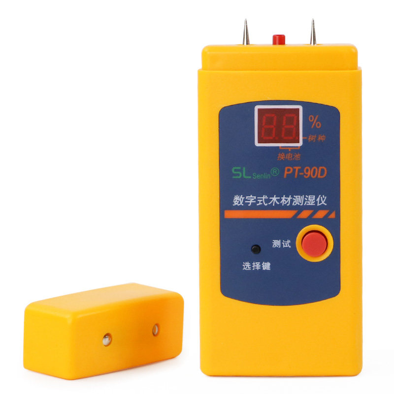 PT-90D木材水分仪针插式水份测试仪测湿仪树木板家具含水率湿度 - 图3
