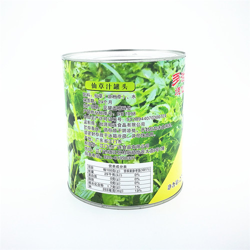 奶茶四果汤原料多滋味烧仙草汁 清凉仙草冻液体常温罐装 2.75L - 图2