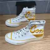 Converse, конверсы подходит для мужчин и женщин, ретро высокие кеды, с вышивкой