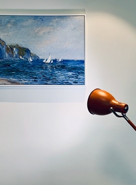 莫奈大师田园风作品旁白装饰画