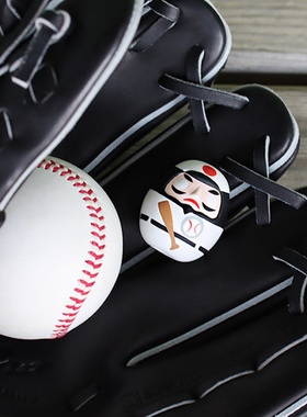 日本幸运运动达摩不倒翁摆件手办