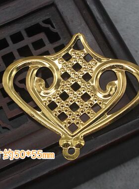 diy手工饰品铁质水滴爱心形镂空可调形薄片材料羽毛形配件